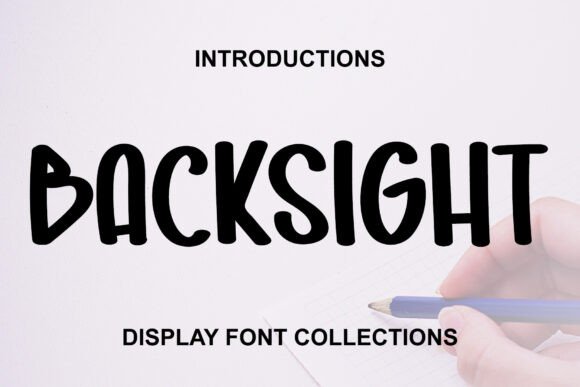Backsight Font for Creative Brands