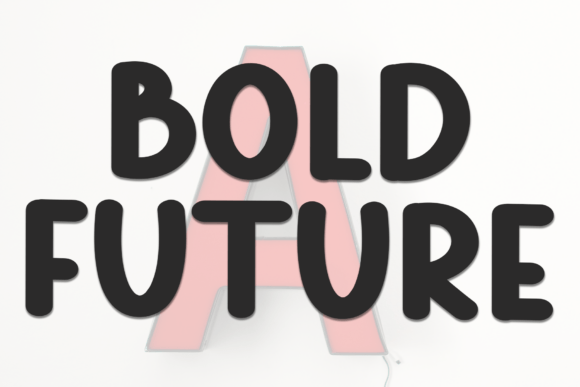 Bold Future: A Modern Handwritten Display Font for Makers