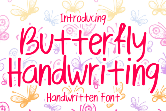 Butterfly Handwriting Font