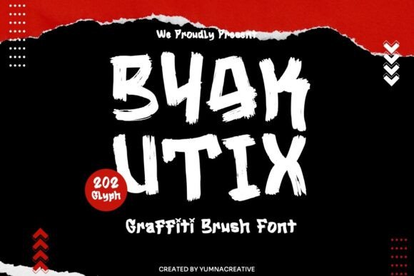 Byakutix: A Bold Display Font for Urban Branding