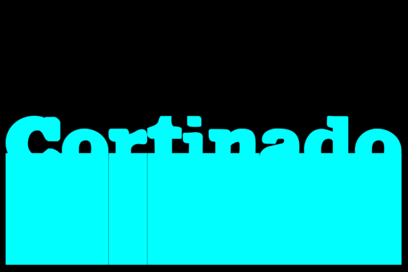 Cortinado: The Mixed Display Font for Bold Branding