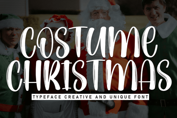 Costume Christmas Font Review