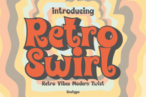 Designing with Retroswirl: A Bold Display Font for Modern Web