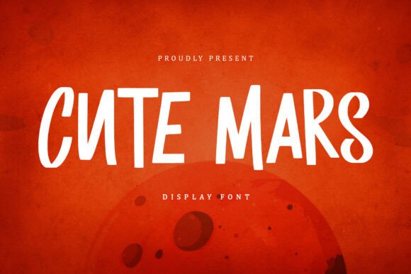 Elevate Editorial Design with the Cute Mars Typeface