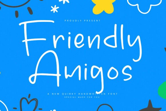 Friendly Amigos Font for Creative Projects