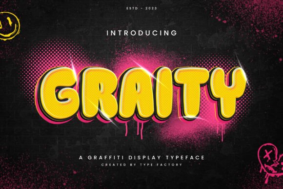 Graity Font for Bold Design