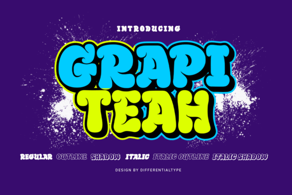 Grapiteah: The Graffiti Display Font for Bold Makers