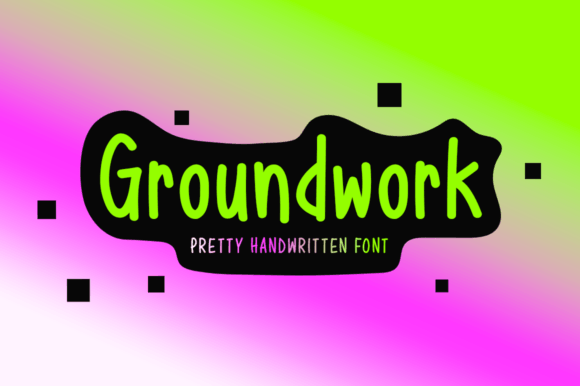 Groundwork Font for Elegant Design
