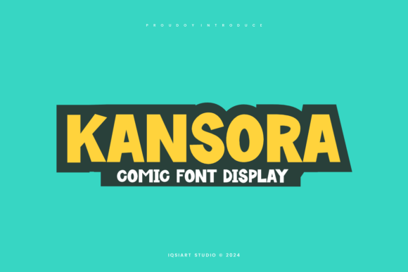 Kansora: A Quirky Display Font for Editorial Impact