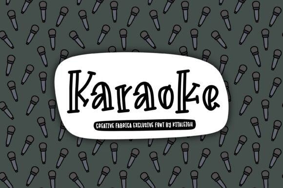 Karaoke Display Font for Bold Social Campaigns