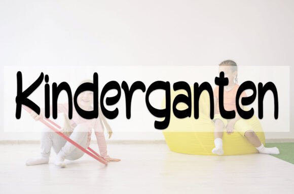 Kinderganten: A Festive Font for Bold Campaigns