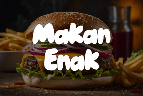Makan Enak Font