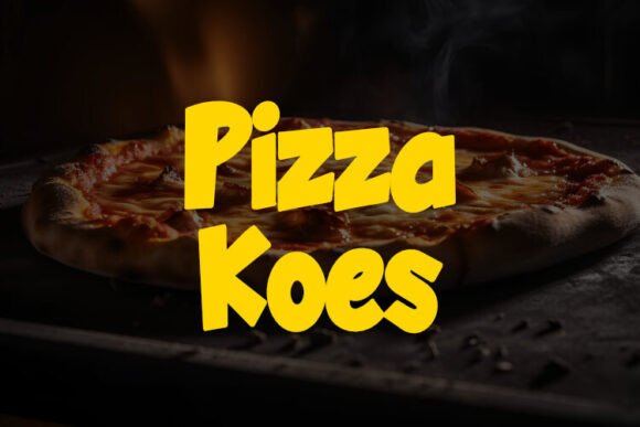 Pizza Koes Font: The Ultimate Display Choice for Designers