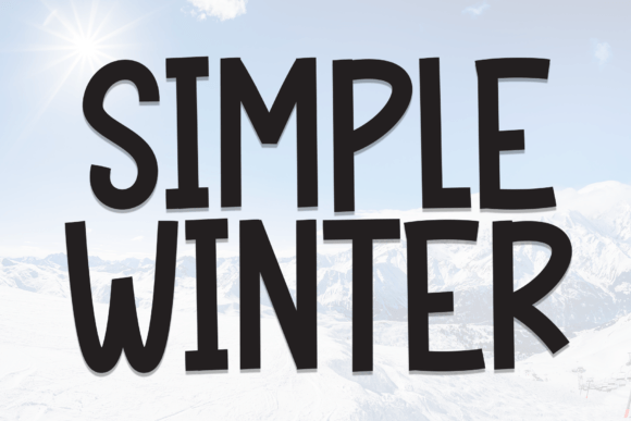 Simple Winter Font Review