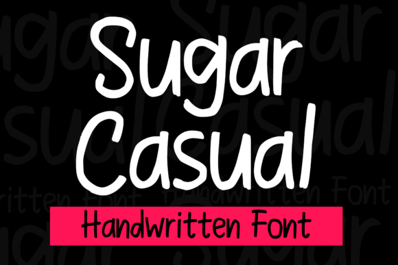 Sugar Casual Font for Web Design