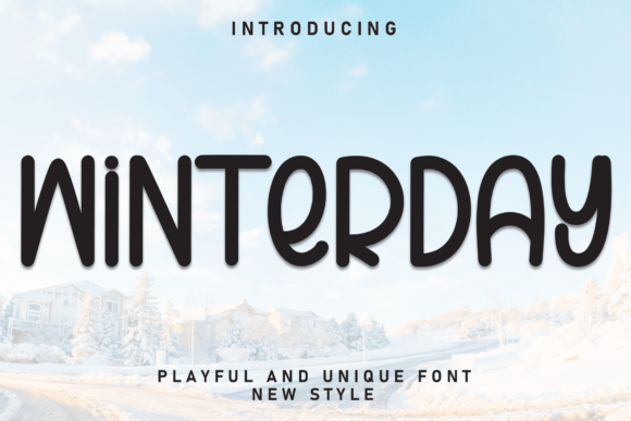 Winterday Font: Handwritten Elegance